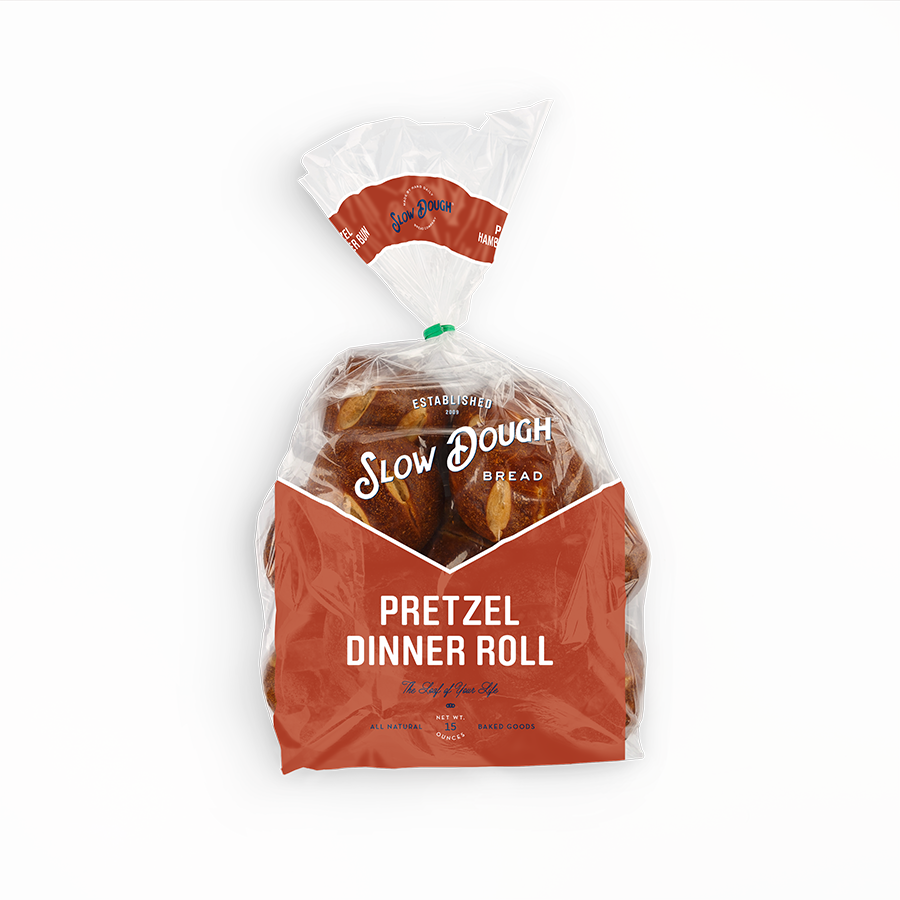 Pretzel Dinner Roll Slow Dough Bread Co.